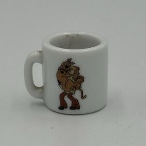 Vintage Scooby Doo Hanna Barbera Porcelain miniature cup‎ Pre-Owned 1 1/4 tall.
